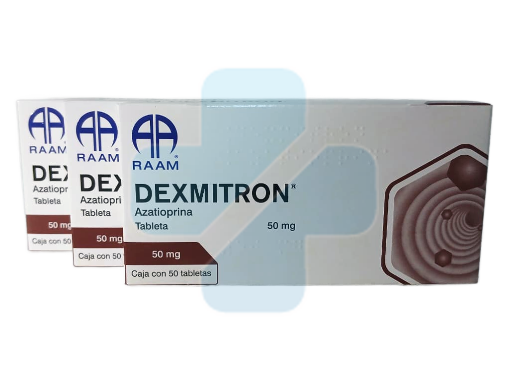Dexmitron Tableta 50 Mg, 50 Tabletas Pack De 3 Piezas