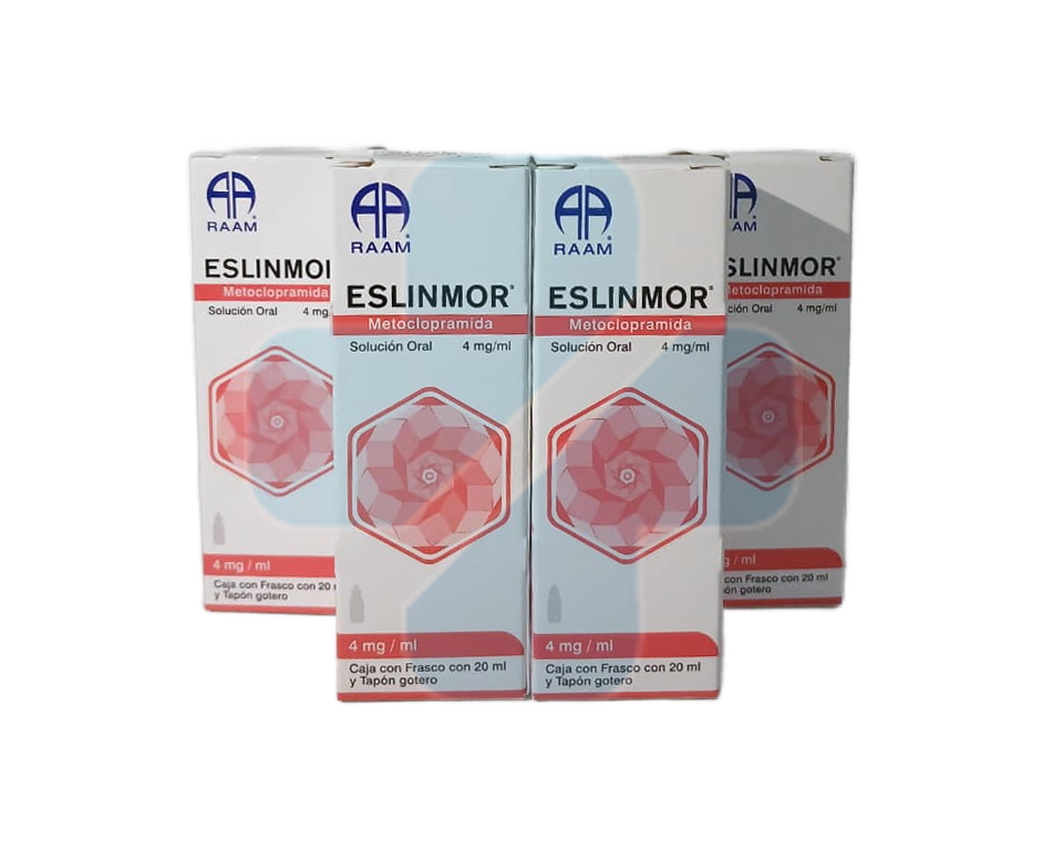 Metoclopramida 400mg Eslinmor Pack 4 Piezas