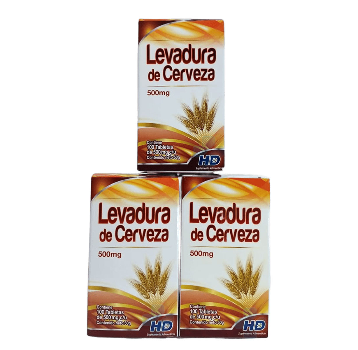 LEVADURA DE CERVEZA C/100 TABS PACK 3