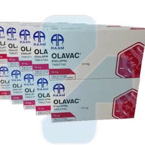 Enalapril 10mg 30 Tabletas Olavac Pack 10 Piezas