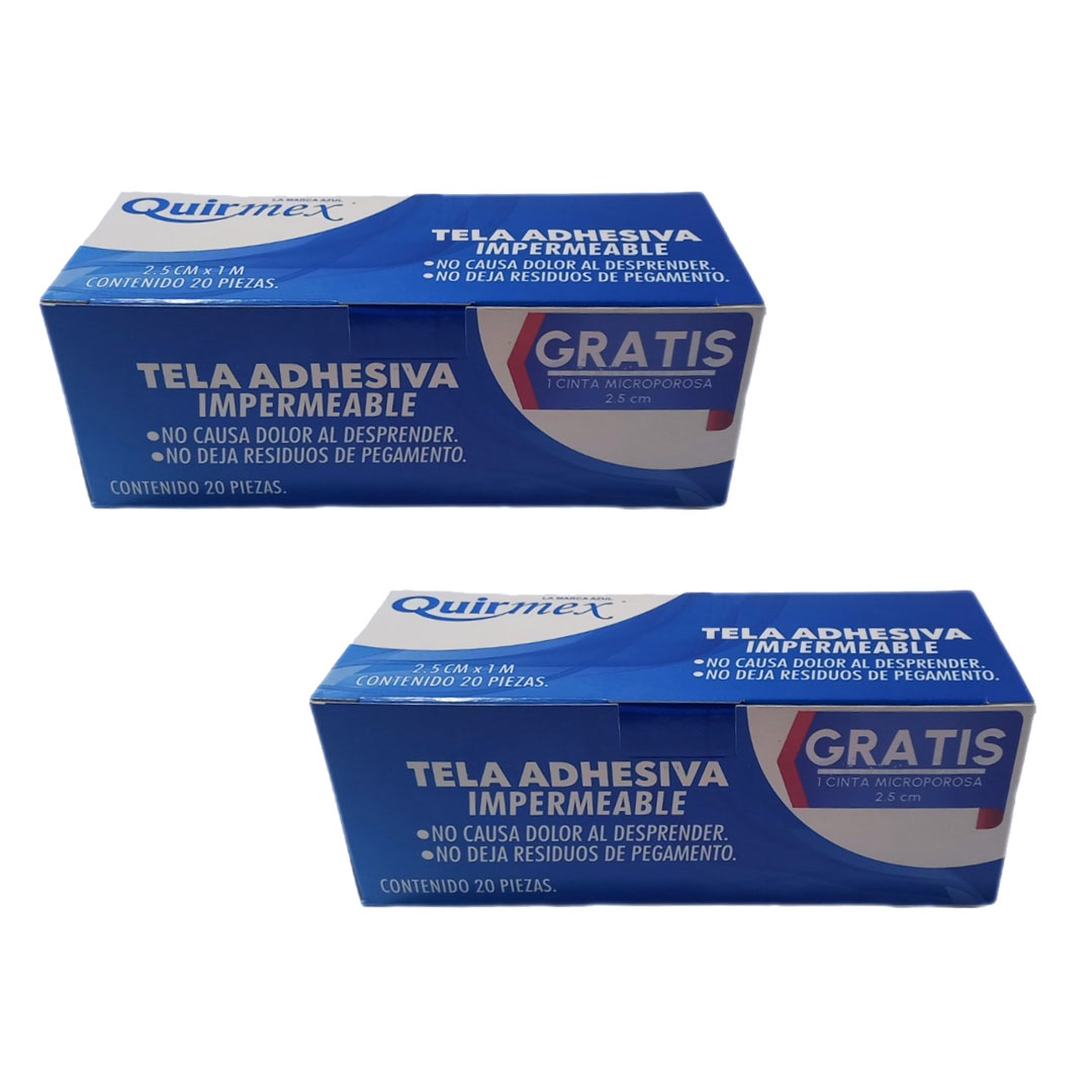 TELAADHESIVA 2.5 CM X 1 M